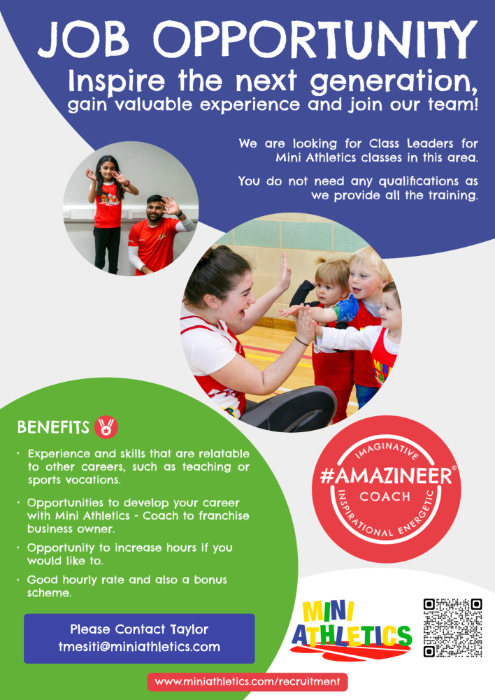 Mini Athletics Newcastle, North Tyneside, Northumberland & Gateshead